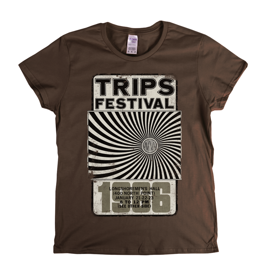 Trips Festival 1966 Womens T-Shirt
