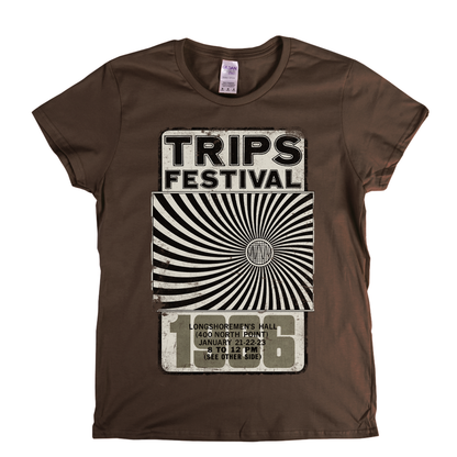 Trips Festival 1966 Womens T-Shirt
