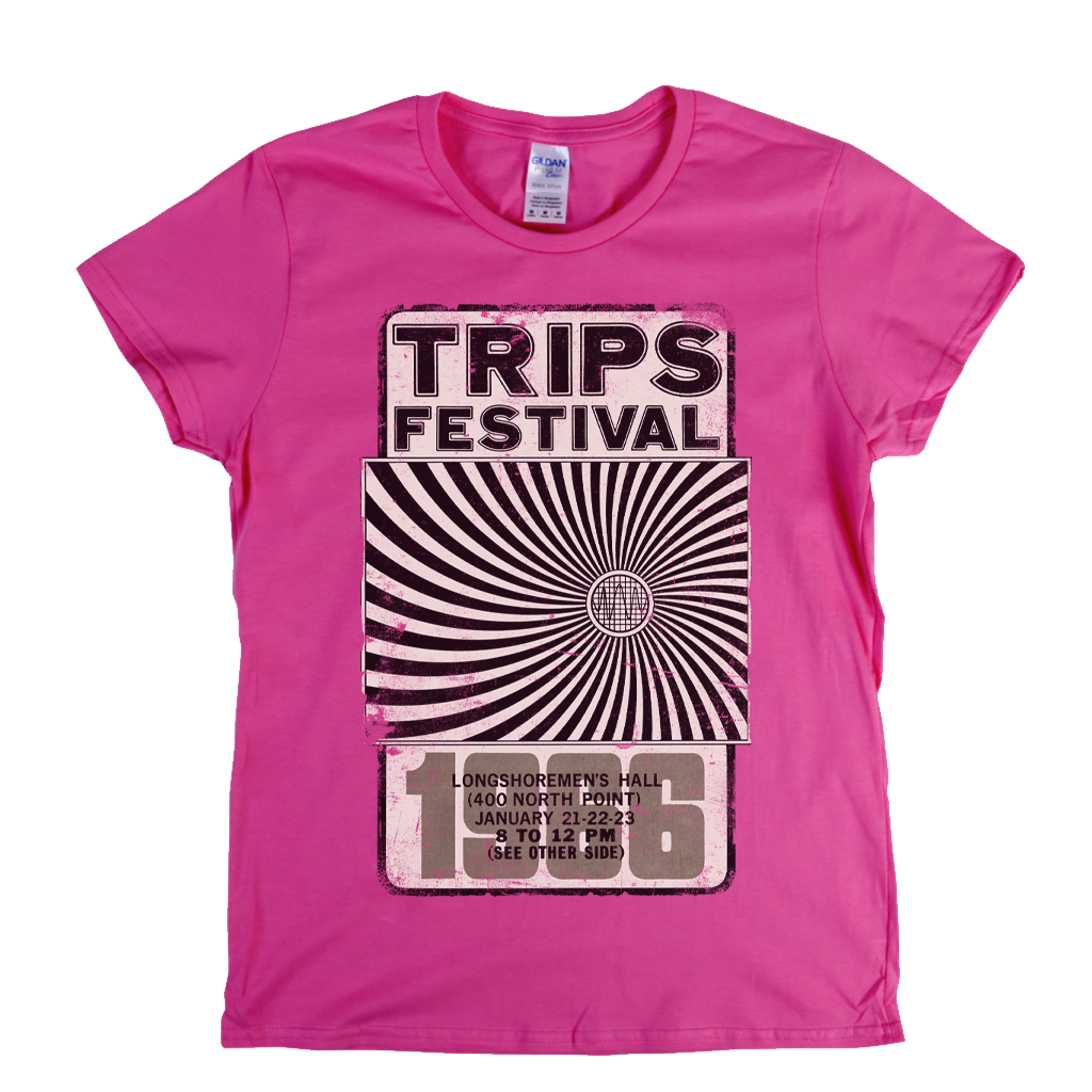 Trips Festival 1966 Womens T-Shirt