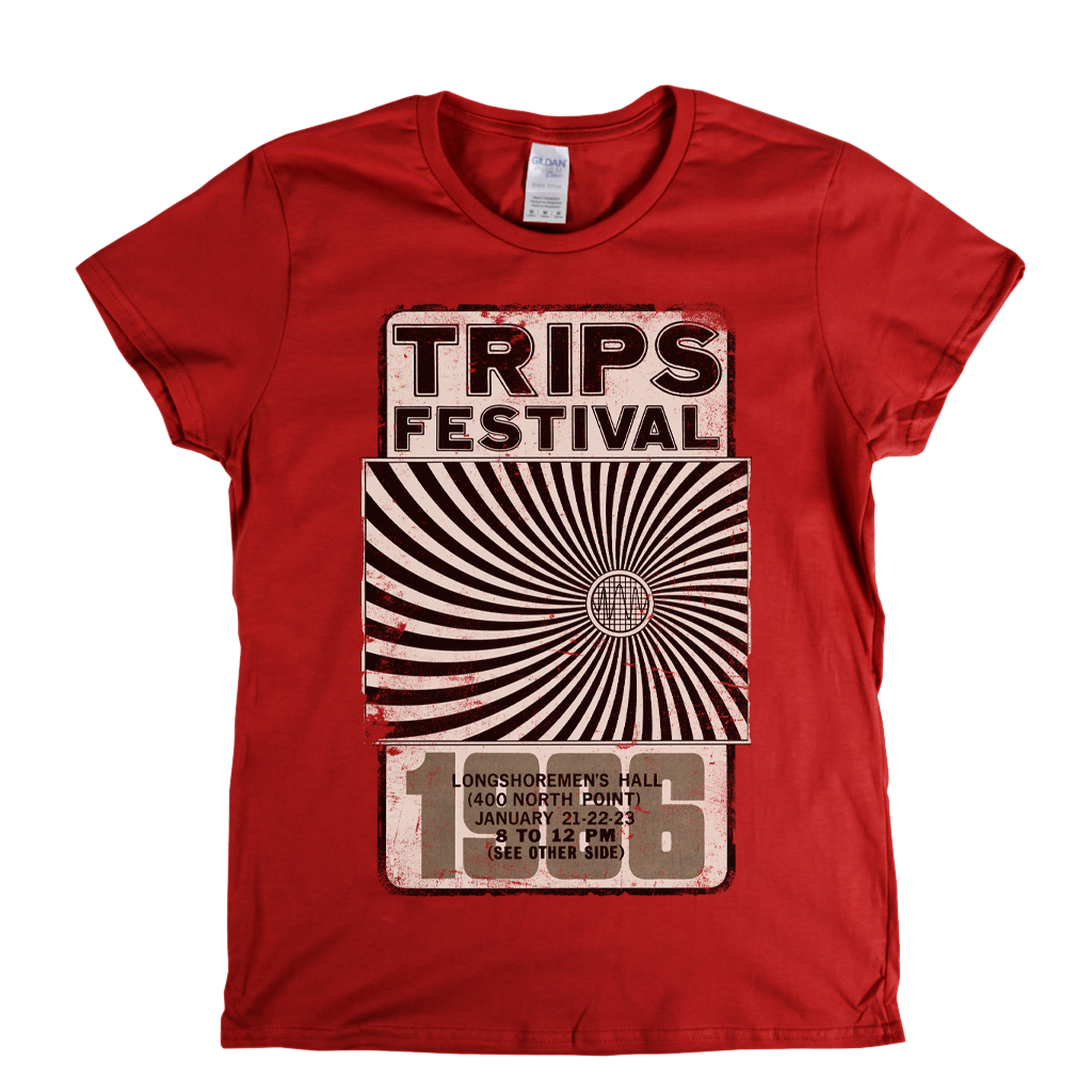 Trips Festival 1966 Womens T-Shirt