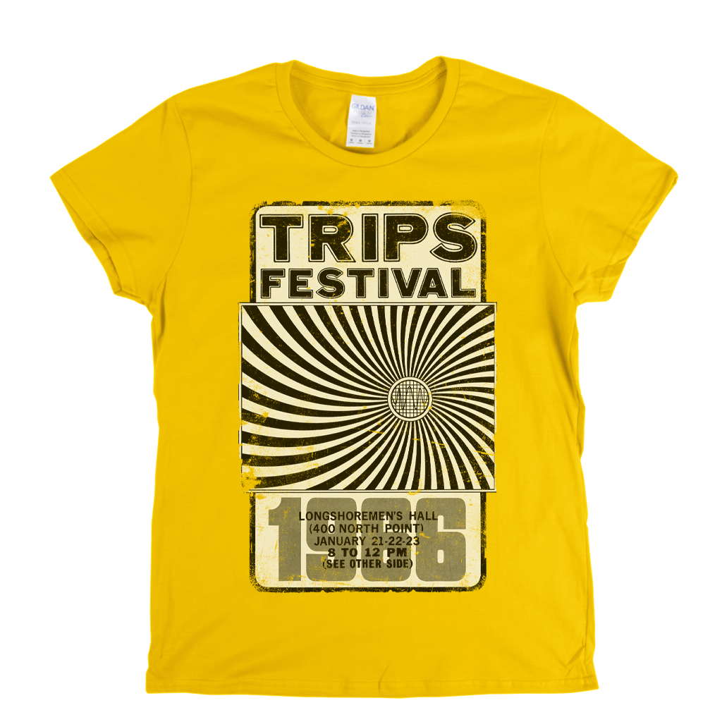 Trips Festival 1966 Womens T-Shirt