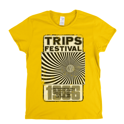 Trips Festival 1966 Womens T-Shirt
