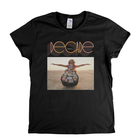 Neil Young Decade Womens T-Shirt