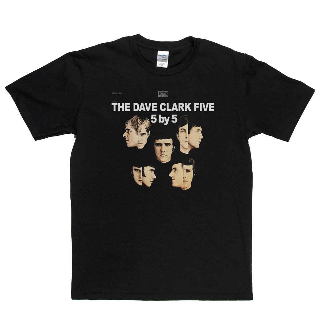 The Dave Clark Five 5 By 5 T Shirt the-dave-clark-five-5-by-5-t-shirt