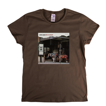 James Gang Live In Concert Womens T-Shirt