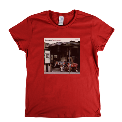 James Gang Live In Concert Womens T-Shirt