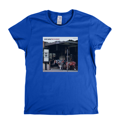 James Gang Live In Concert Womens T-Shirt
