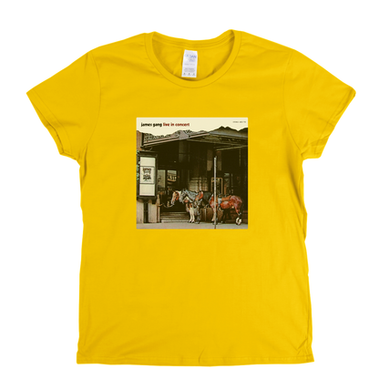 James Gang Live In Concert Womens T-Shirt