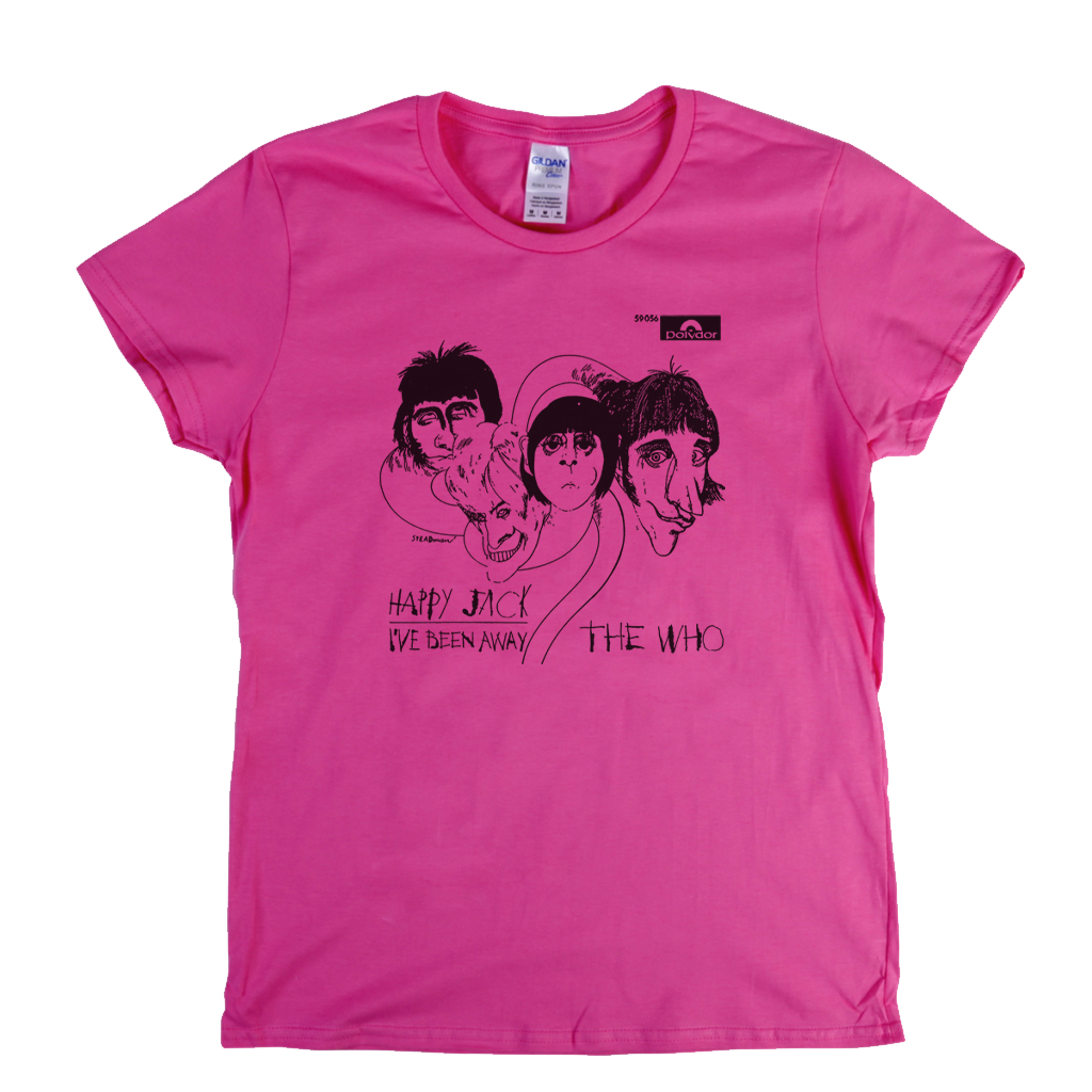 The Who Happy Jack Womens T-Shirt