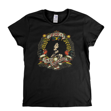 Rory Gallagher Tattoo Womens T-Shirt