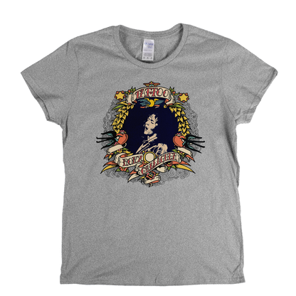 Rory Gallagher Tattoo Womens T-Shirt