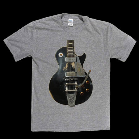 Neil Young Old Black Guitar T-Shirt