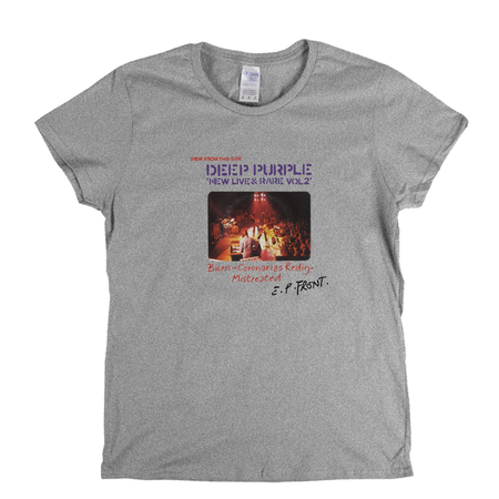 Deep Purple New Live And Rare Vol 2 Womens T-Shirt