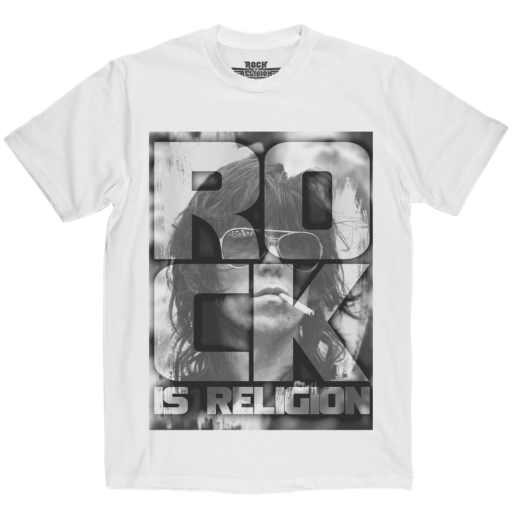 Rock is Religion Keith Richards T Shirt
