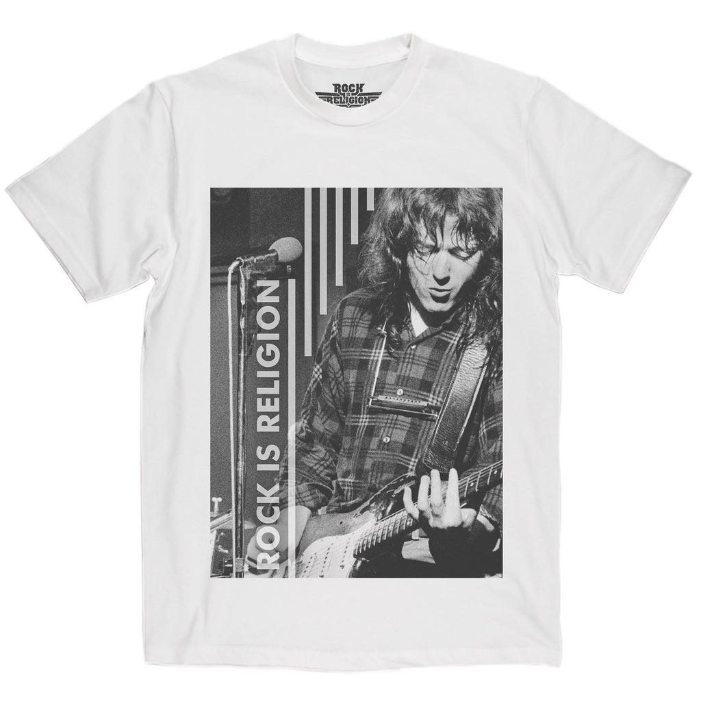 Rock is Religion Rory Gallagher T Shirt