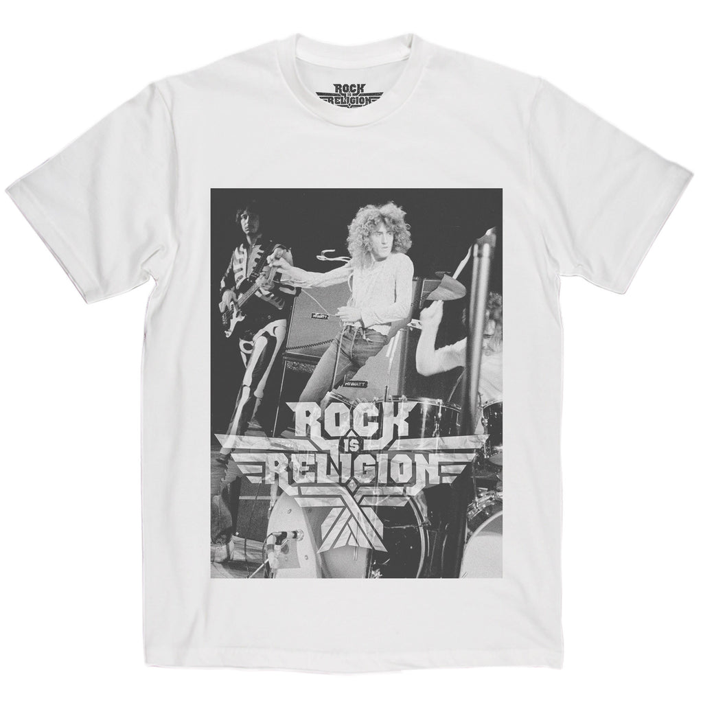 Rock is Religion Roger Daltry T Shirt