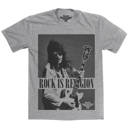 Rock is Religion Pat Travers T Shirt