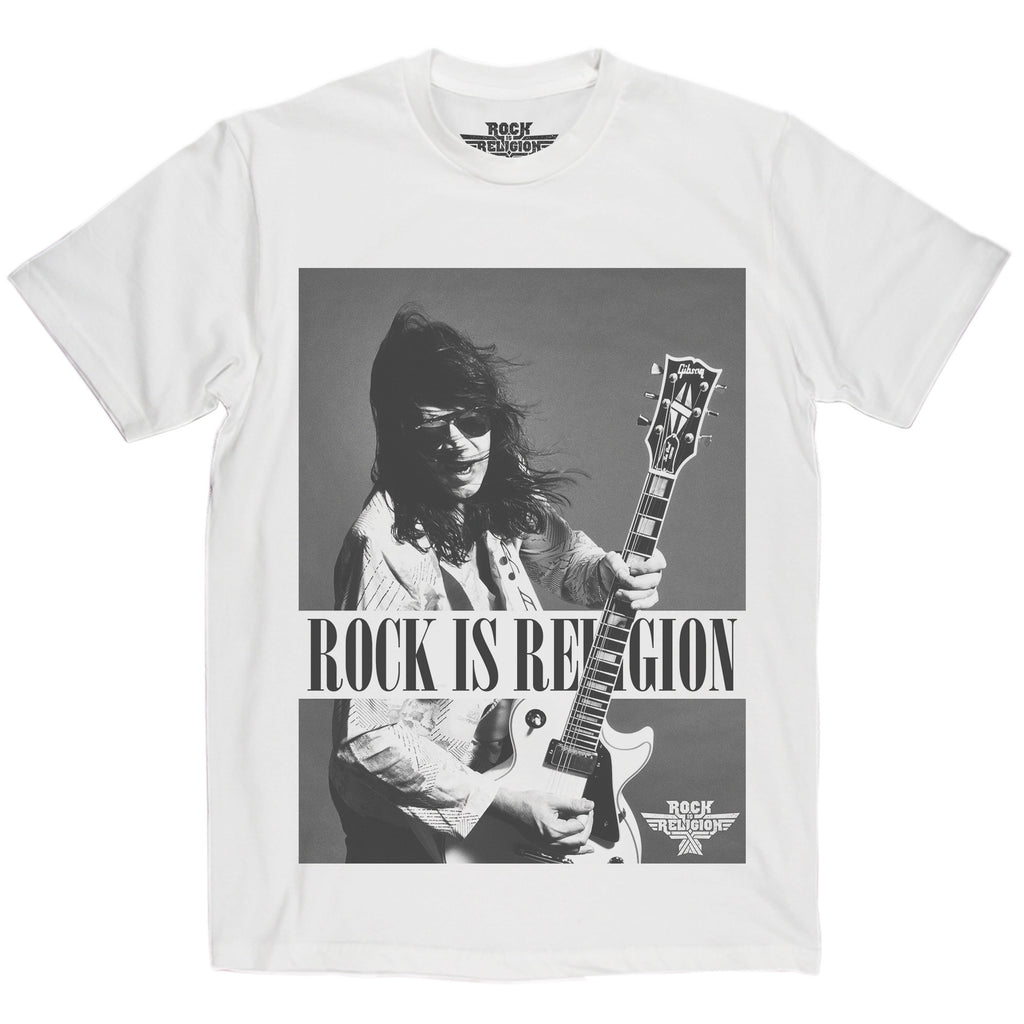 Rock is Religion Pat Travers T Shirt