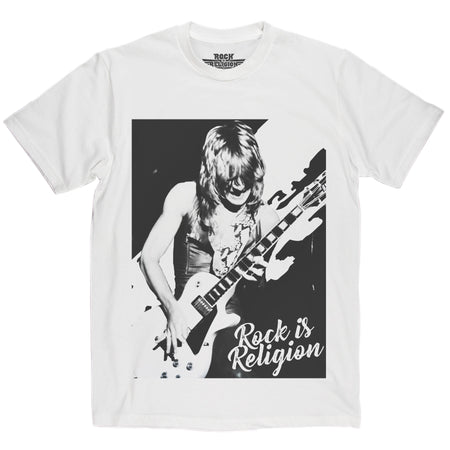 Rock is Religion Randy Rhoads T Shirt