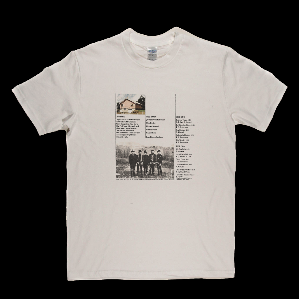The Band The Big Pink Inner Sleeve T-Shirt
