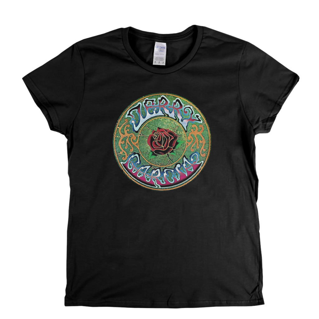 Jerry Garcia Circle Womens T-Shirt