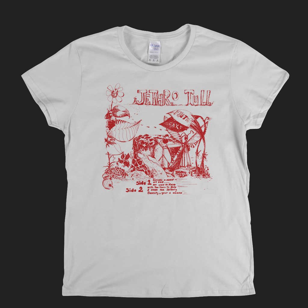 Jethro Tull Flute Cake Bootleg Album Womens T-Shirt