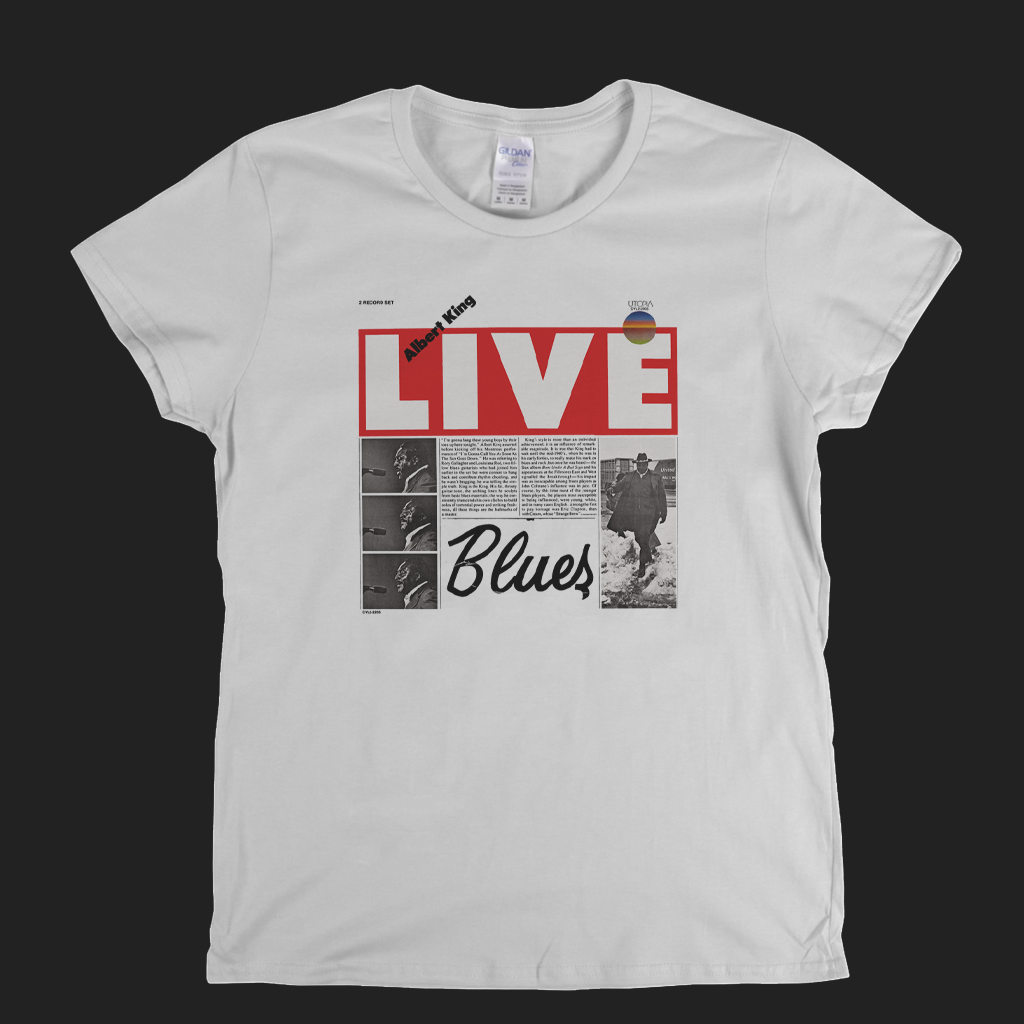 Albert King Live Womens T-Shirt