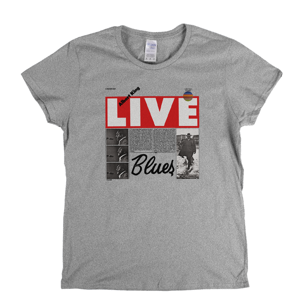 Albert King Live Womens T-Shirt