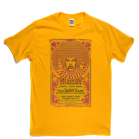 Jimi Hendrix Experience Fillmore East Poster T-Shirt