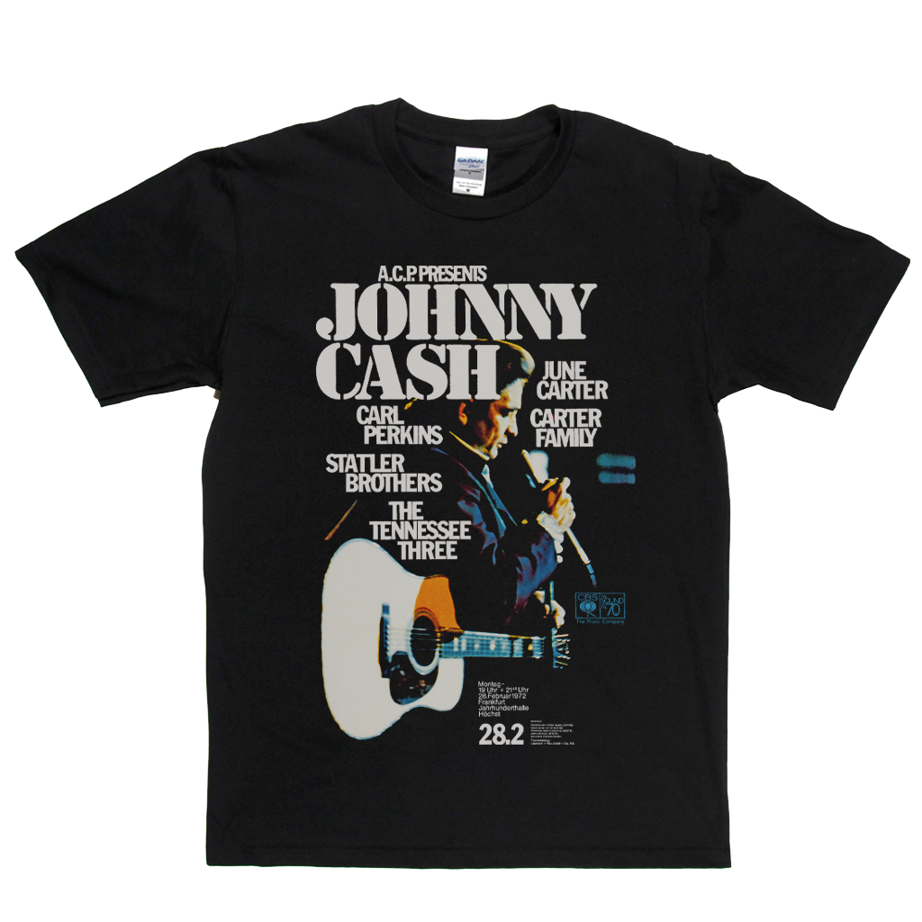 Johnny Cash Carter Family Poster T-Shirt