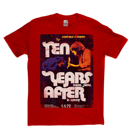 Ten Years After In Concert Poster T-Shirt
