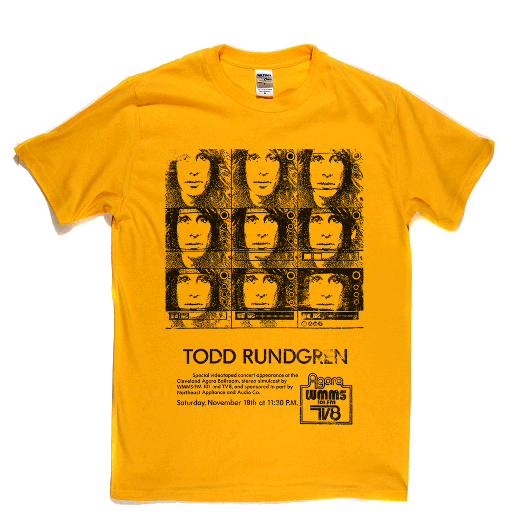 Todd Rundgren Agora Poster T-Shirt
