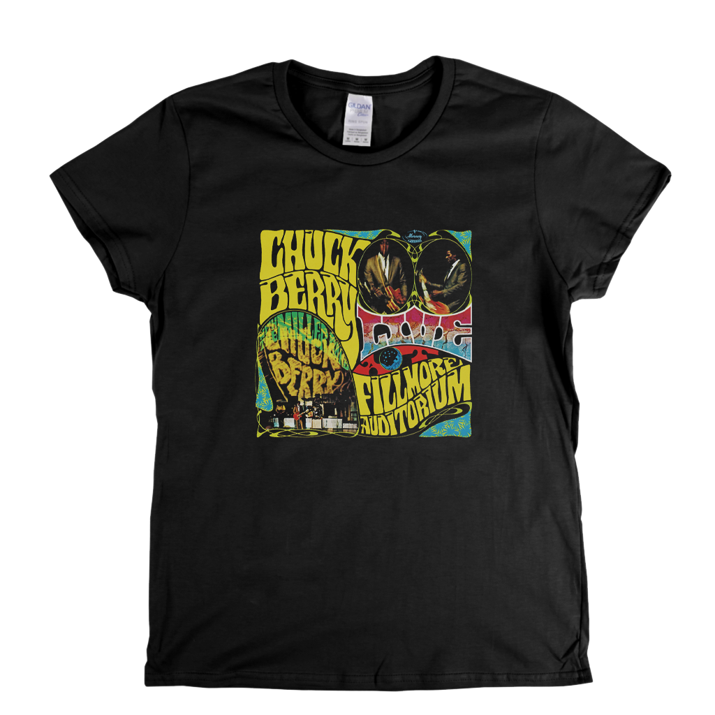 Chuck Berry Live At The Fillmore Womens T-Shirt