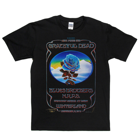 Grateful Dead Blues Brothers Winterland Poster T-Shirt