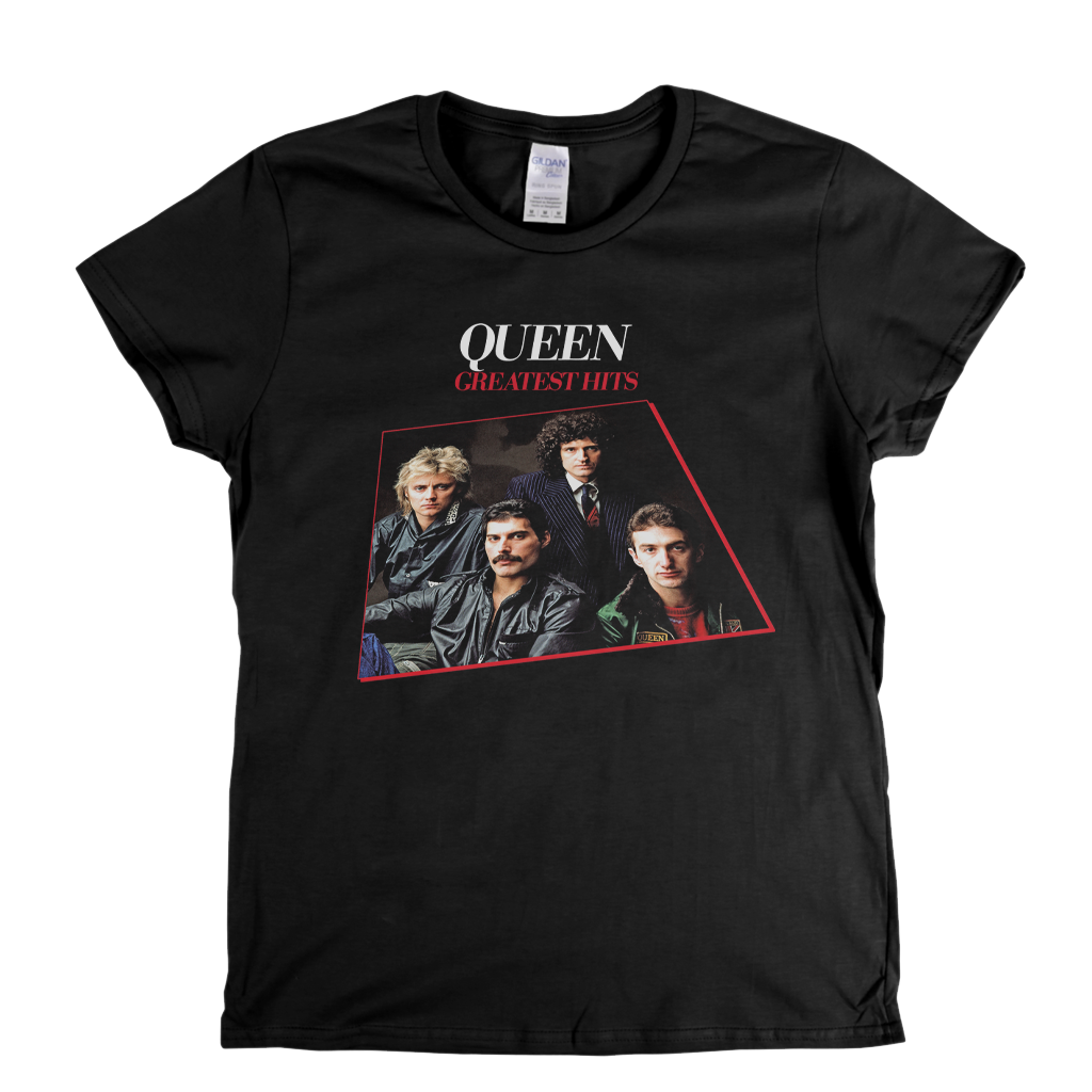 Queen Greatest Hits Womens T-Shirt