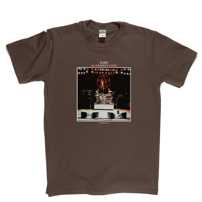 Rush All The Worlds A Stage T-Shirt