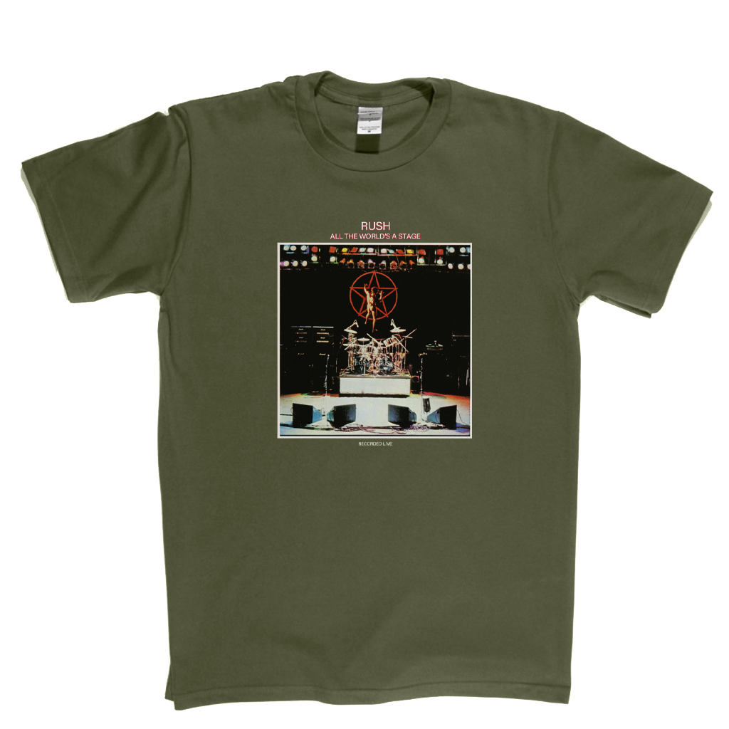 Rush All The Worlds A Stage T-Shirt