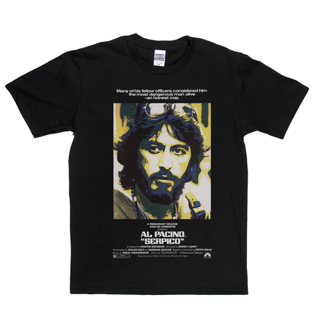 Al Pacino Serpico Poster T-Shirt