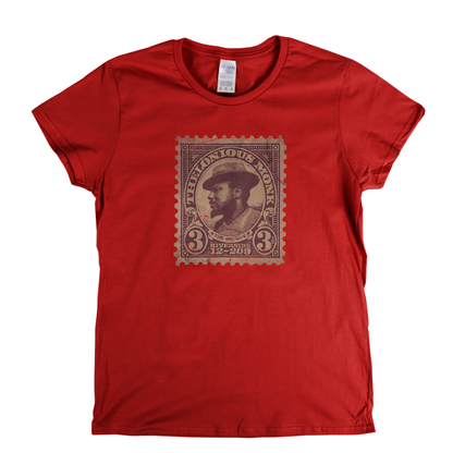 Thelonious Monk Stamp Womens T-Shirt