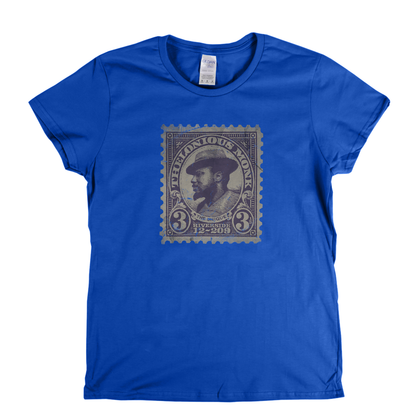 Thelonious Monk Stamp Womens T-Shirt