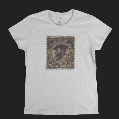 Thelonious Monk Stamp Womens T-Shirt