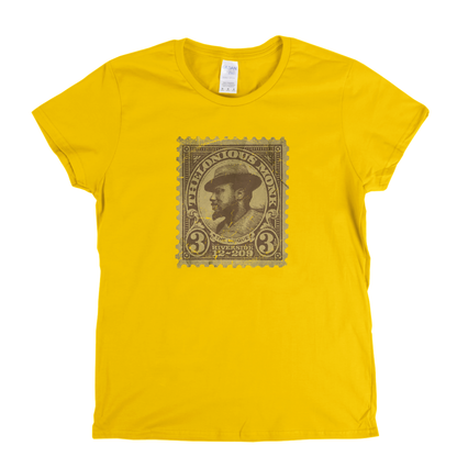 Thelonious Monk Stamp Womens T-Shirt