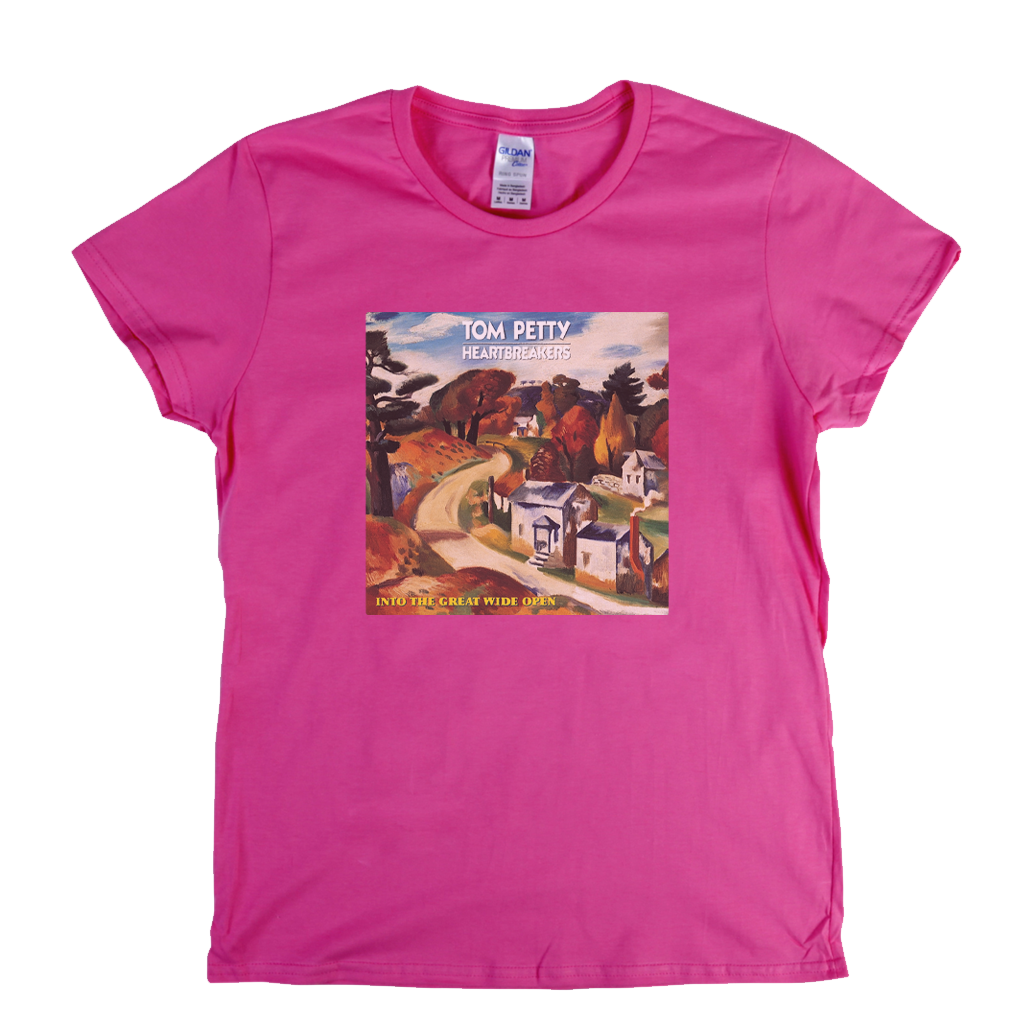 Tom Petty And The Heartbreakers Into The Great Wide Open Womens T-Shirt
