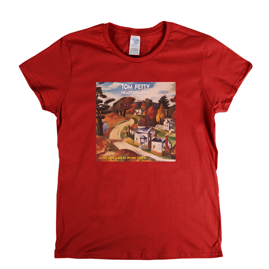 Tom Petty And The Heartbreakers Into The Great Wide Open Womens T-Shirt