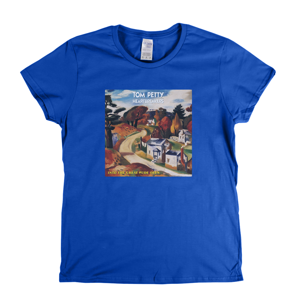 Tom Petty And The Heartbreakers Into The Great Wide Open Womens T-Shirt