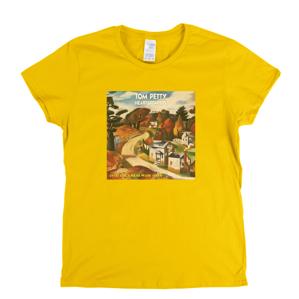 Tom Petty And The Heartbreakers Into The Great Wide Open Womens T-Shirt
