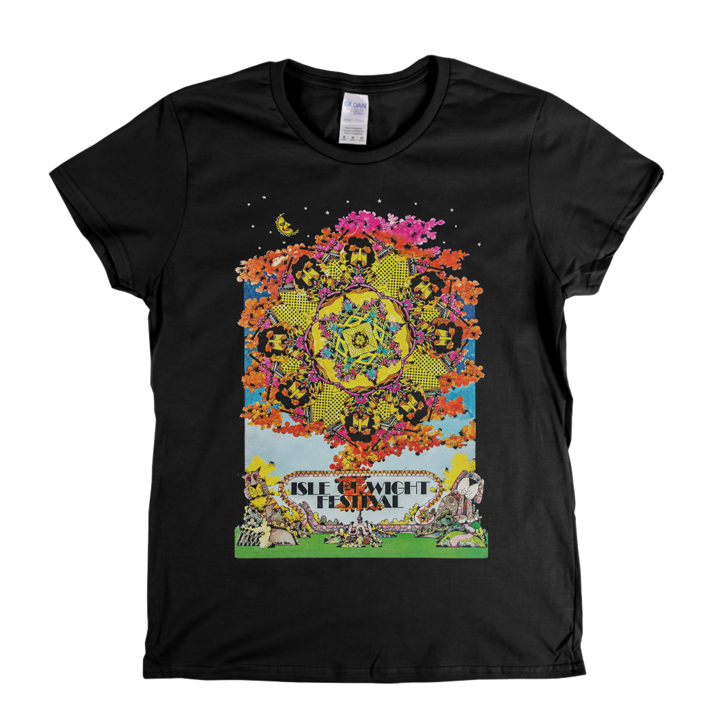 Isle Of Wight 1970 Poster Womens T-Shirt