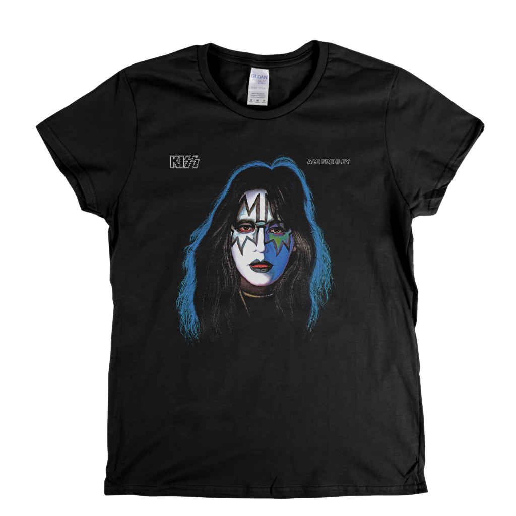 Kiss Ace Frehley Womens T-Shirt