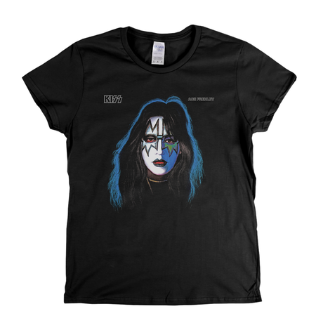 Kiss Ace Frehley Womens T-Shirt