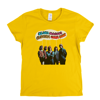 Blues Magoos Electric Comic Book Womens T-Shirt